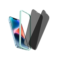 UGREEN 80990 Full Coverage Privacy Tempered Glass Screen Protector with Precise-Align Applicator for iPhone 13/13 Pro (1-Pack) thumbnail