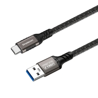 Simplecom CAU510 USB-A to USB-C Data and Charging Cable USB 3.2 Gen2 10Gbps 1M thumbnail