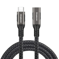 Simplecom CAU605 USB-C Male to Female Extension Cable USB 3.2 Gen2 PD 100W 20Gbps 0.5M thumbnail