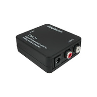 Simplecom CM121 Digital Optical Toslink and Coaxial to Analog RCA Audio Converter thumbnail