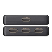 Simplecom CM303 Ultra HD 3 Way HDMI Switch 3 IN 1 OUT Splitter 4K@60Hz thumbnail