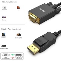 BENFEI DisplayPort to VGA Cable 1.8M thumbnail