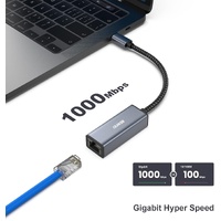 BENFEI USB-C to Ethernet Adapter (Thunderbolt 3 to RJ45) thumbnail