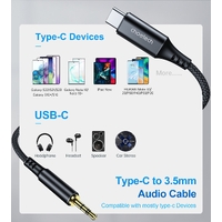 CHOETECH AUX006 Type-C To 3.5mm Audio Cable 1M thumbnail