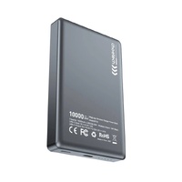 CHOETECH B739-BK 20W Slim USB-C 10000mAh Magnetic Power Bank - Black thumbnail