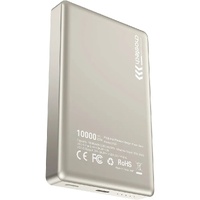CHOETECH B739-WH 20W Slim USB-C 10000mAh Magnetic Power Bank - White thumbnail