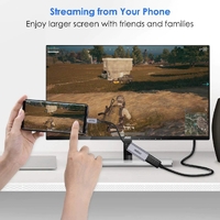 CHOETECH HUB-H10 USB-C To HDMI Braided Cable Adapter thumbnail