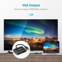 Choetech HUB-M17 USB-C TO HDMI VGA ADAPTER thumbnail