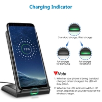 CHOETECH T524S 10W/7.5W Fast Wireless Charging Stand thumbnail