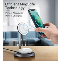 Choetech T575-F MagSafe iPhone Magnetic Wireless Charger Stand thumbnail