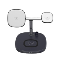 CHOETECH T583-F 4-in-1 Magentic Wireless Charging Station for iPhone/Apple Watch/Headphones/Pencil thumbnail