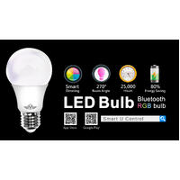 MV SMART BULB 9W B22 TWIN PACK  (apple app only ) thumbnail