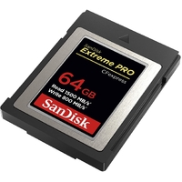 SanDisk 64GB Extreme PRO CFexpress Card Type B - SDCFE-064G-GN4NN READ 1500 MB/S WRITE 800MB/S thumbnail