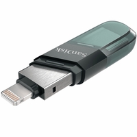 SanDisk 256GB iXpand Flash Drive Flip (SDIX90N-256G) thumbnail