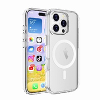 Ultimake Shockproof Transparent Magsafe Cover Case for iPhone 16 thumbnail