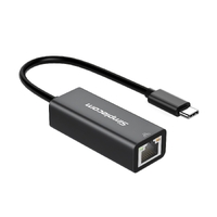 Simplecom NU314 SuperSpeed USB-C to Gigabit Ethernet Network Adapter thumbnail