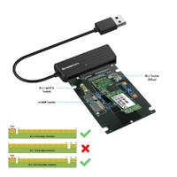 Simplecom SA225 USB3.0 to mSATA + M.2 (NGFF B Key) 2 In 1 Combo Adapter thumbnail