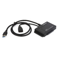 Simplecom SA491 3-IN-1 USB 3.0 TO 2.5", 3.5" & 5.25" SATA/IDE Adapter with Power Supply thumbnail