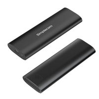 Simplecom SE516 NVMe / SATA Dual Protocol M.2 SSD Tool-Free USB-C Enclosure USB 3.2 Gen 2 10Gbps thumbnail