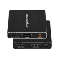Simplecom CM214 DisplayPort Splitter 1 IN 2 OUT MST Hub for Dual Extended Screens 4K DP 1.4 thumbnail