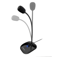 Simplecom UM360 Plug and Play USB Desktop Microphone with Headphone Jack thumbnail