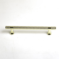 Gold Solid Zinc Kitchen Cabinet Handles Drawer Bar Handle Pull 128mm thumbnail