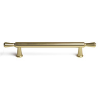 Gold Zinc Kitchen Cabinet Handles Drawer Bar Handle Pull 128mm thumbnail