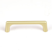 Gold Zinc Kitchen Cabinet Handles Drawer Bar Handle Pull 96mm thumbnail