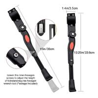 Adjustable Bike Kickstand Kickstand Rear Bicycle Stand for Bike 22"-28" Black thumbnail