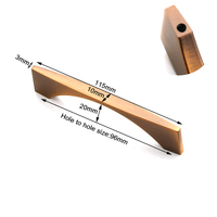 Door Kitchen Cabinet Handles Drawer Bar Handle Pull 96MM thumbnail