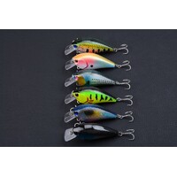 6x 8cm Popper Crank Bait Fishing Lure Lures Surface Tackle Saltwater thumbnail