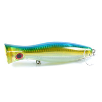 8x Popper Crank 12.5cm Fishing Lure Lures Surface Tackle Fresh Saltwater thumbnail