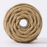 100m Sisal 5mm Rope Natural Twine Cord Thick Jute Hemp Manila  Crafting Home Decor thumbnail