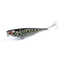 9x Popper Poppers 9.9cm Fishing Lure Lures Surface Tackle Fresh Saltwater thumbnail