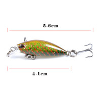 7x Popper Poppers 4.1cmFishing Lure Lures Surface Tackle Fresh Saltwater thumbnail