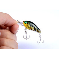 6x 4.5cm Popper Crank Bait Fishing Lure Lures Surface Tackle Saltwater thumbnail