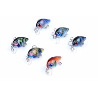 6x 3cm Popper Crank Bait Fishing Lure Lures Surface Tackle Saltwater thumbnail