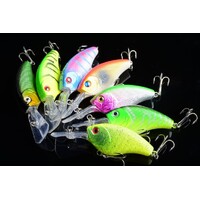7x 9cm Popper Crank Bait Fishing Lure Lures Surface Tackle Saltwater thumbnail