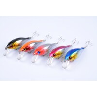 5x 7.5cm Popper Crank Bait Fishing Lure Lures Surface Tackle Saltwater thumbnail