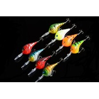 8x 9.5cm Popper Crank Bait Fishing Lure Lures Surface Tackle Saltwater thumbnail