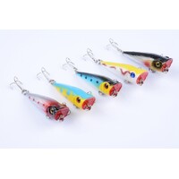 5X 5cm Popper Poppers Fishing Lure Lures Surface Tackle Fresh Saltwater thumbnail