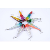 8X 6.5cm Popper Poppers Fishing Lure Lures Surface Tackle Fresh Saltwater thumbnail