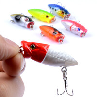 6X 3.5cm Popper Poppers Fishing Hard Lure Lures Surface Tackle Fresh Saltwater thumbnail