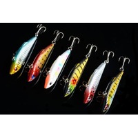 6x 8cm Vib Bait Fishing Lure Lures Hook Tackle Saltwater thumbnail