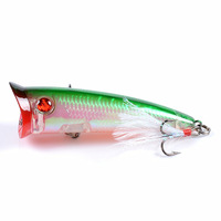 7x Popper Minnow 7.8cm Fishing Lure Lures Surface Tackle Fresh Saltwater thumbnail