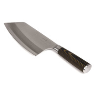27cm Cleaver Knife Kitchen Chef Knife 7 inch Vegetable Meat Cleaver Pakkawood wood Handle thumbnail
