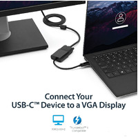 USB-C Type C USB 3.1 Male to VGA Female Monitor Projector Adapter Cable Macbook thumbnail