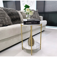 Interior Ave - Alba Gold Side Table thumbnail