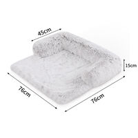 Kids Pet Sofa Bed Dog Cat Calming Waterproof Sofa Cover Protector Slipcovers S thumbnail