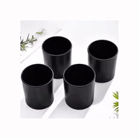 20 Pack Black Matt Tealight Candle Holder 6.5cm Festival Decor Wedding Propose Parties Holiday and Home Decor thumbnail
